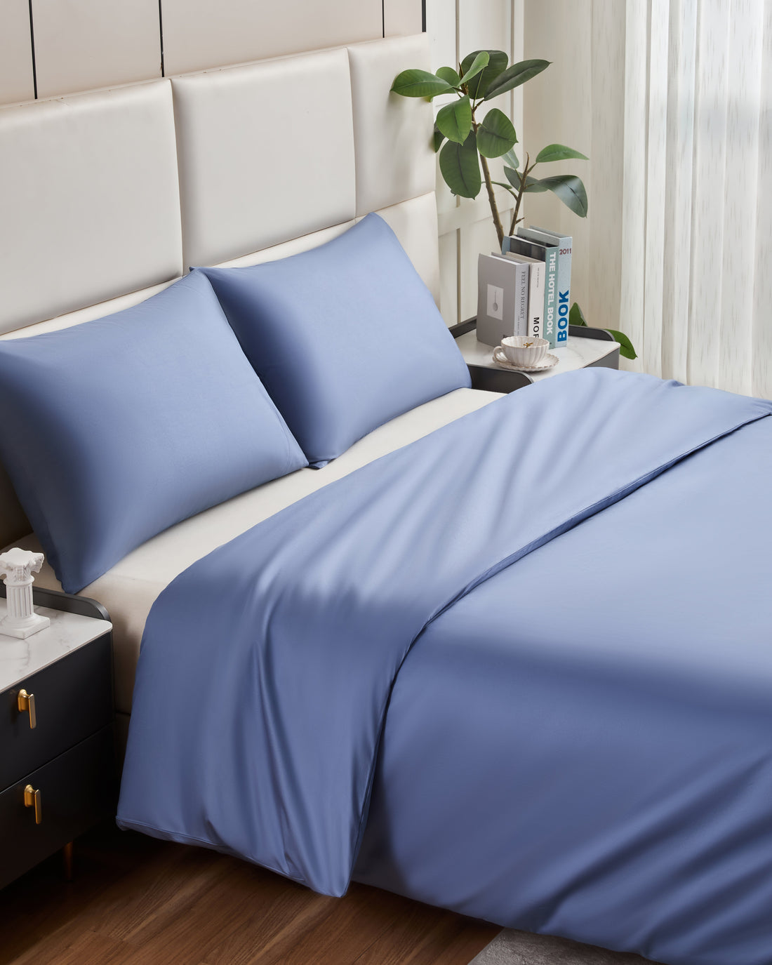 Hotel-Inspired 4-Piece Bedding Set for Better Sleep