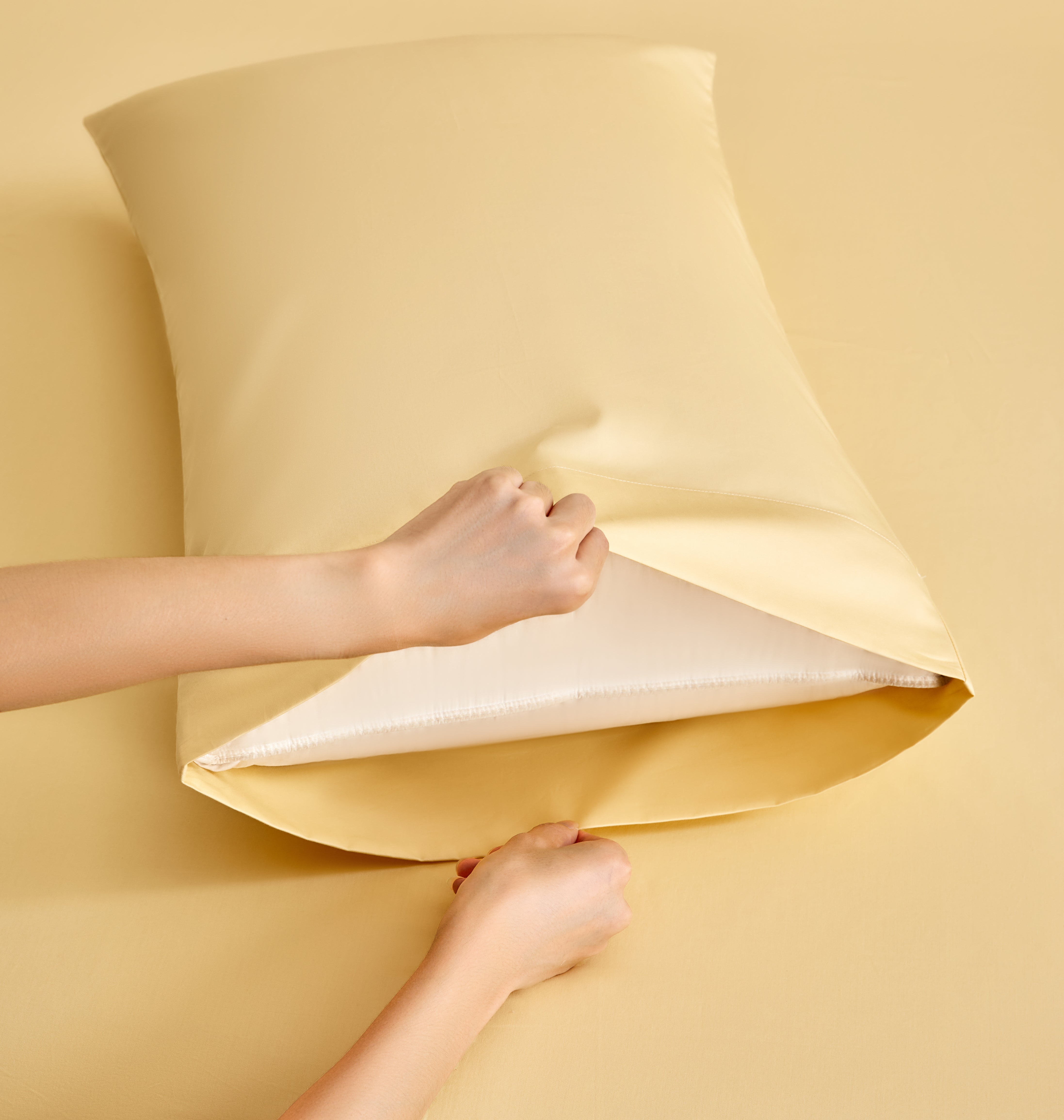 4PC Cotton Bed Sheet Set – Queen Size