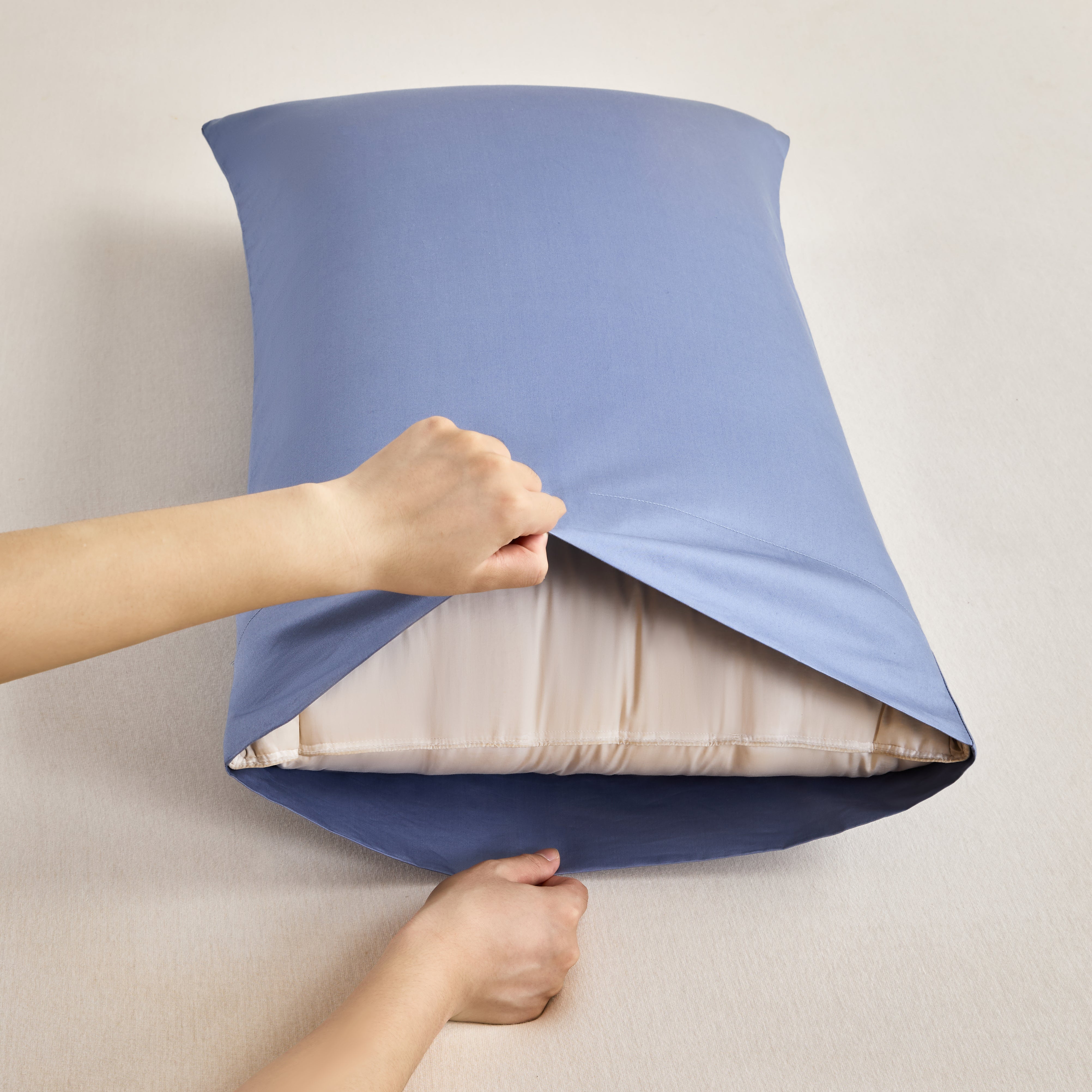 3PC Cotton Duvet Cover Set – Full Size