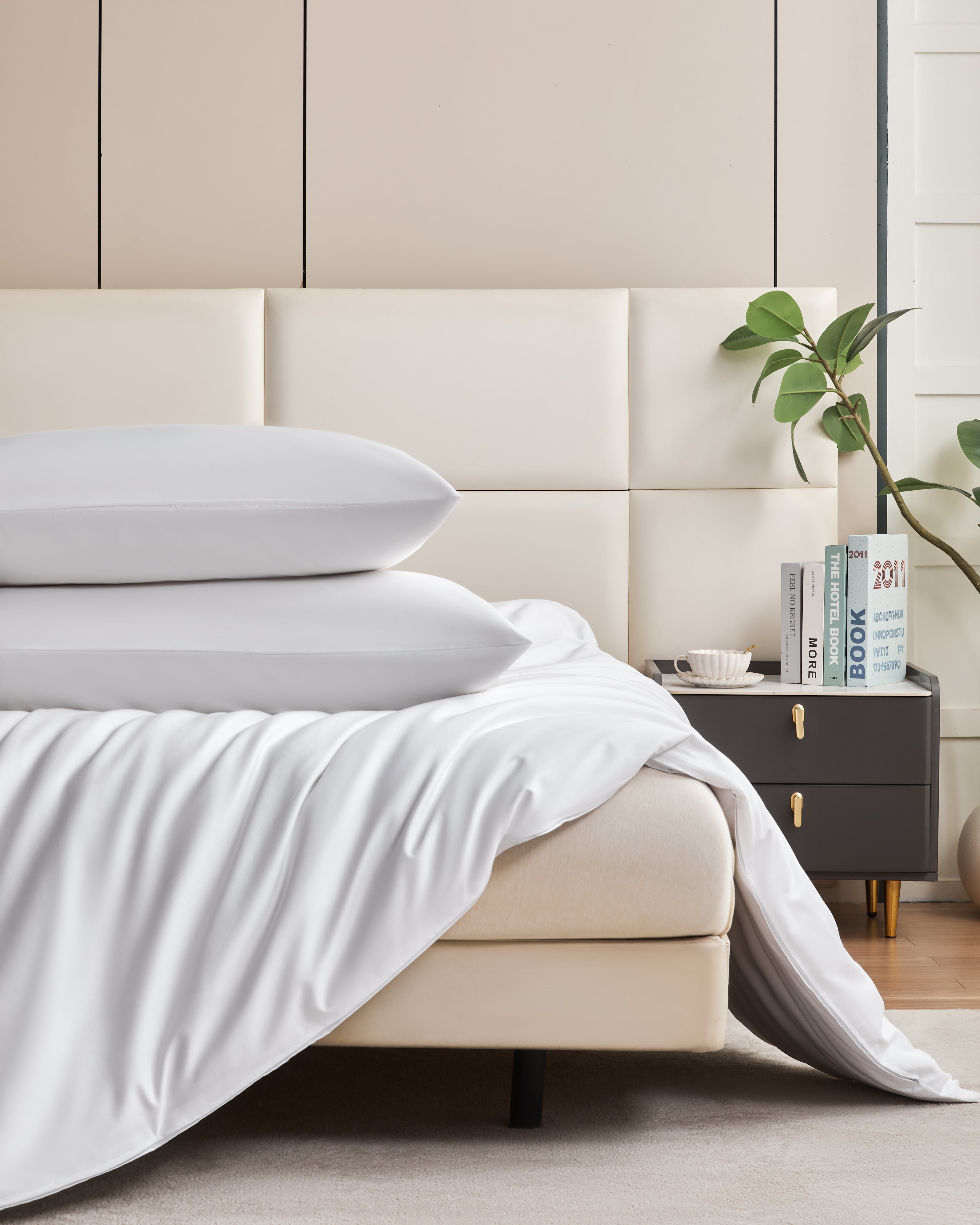 3PC Cotton Duvet Cover Set – Full Size