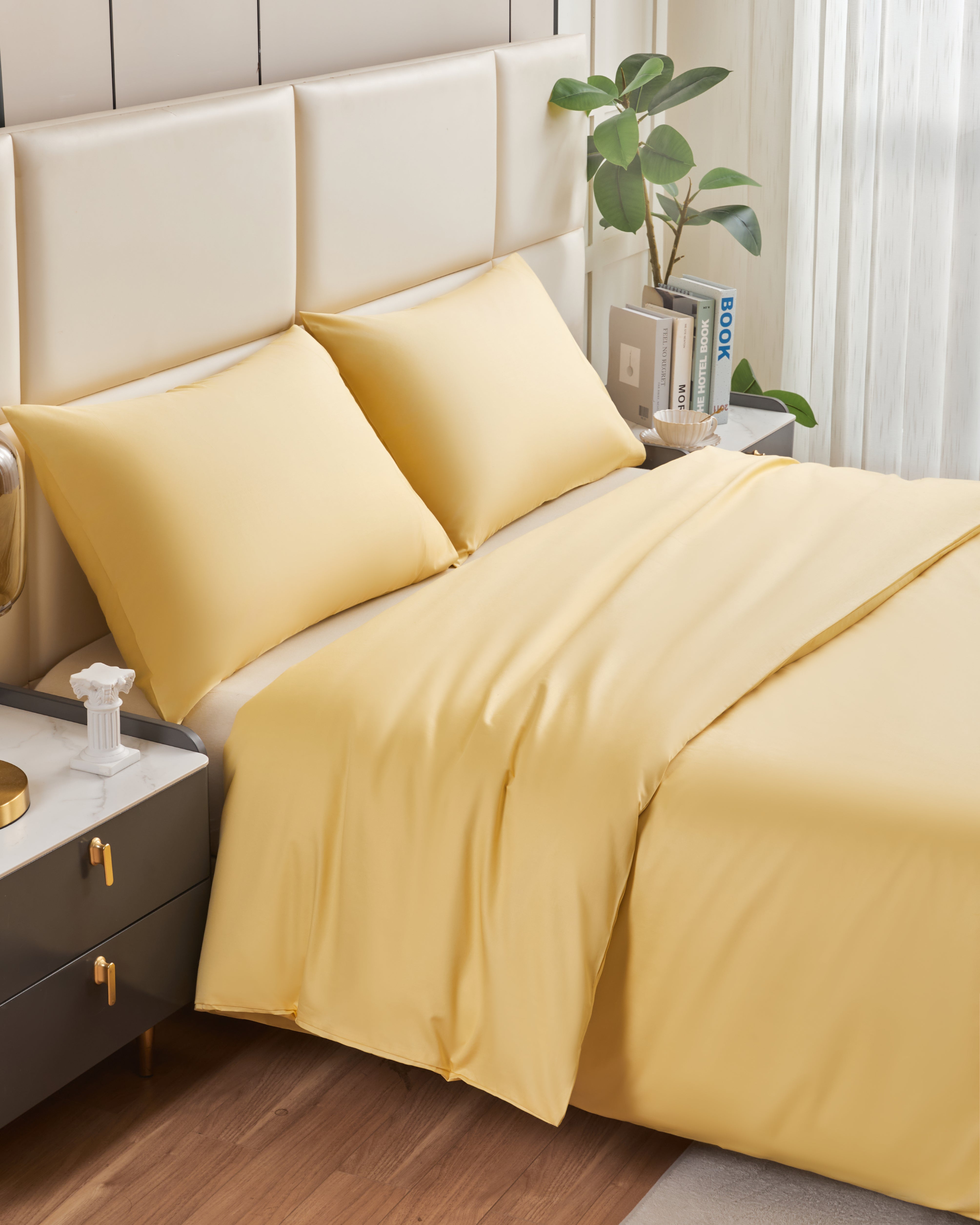 3PC Cotton Duvet Cover Set – Full Size