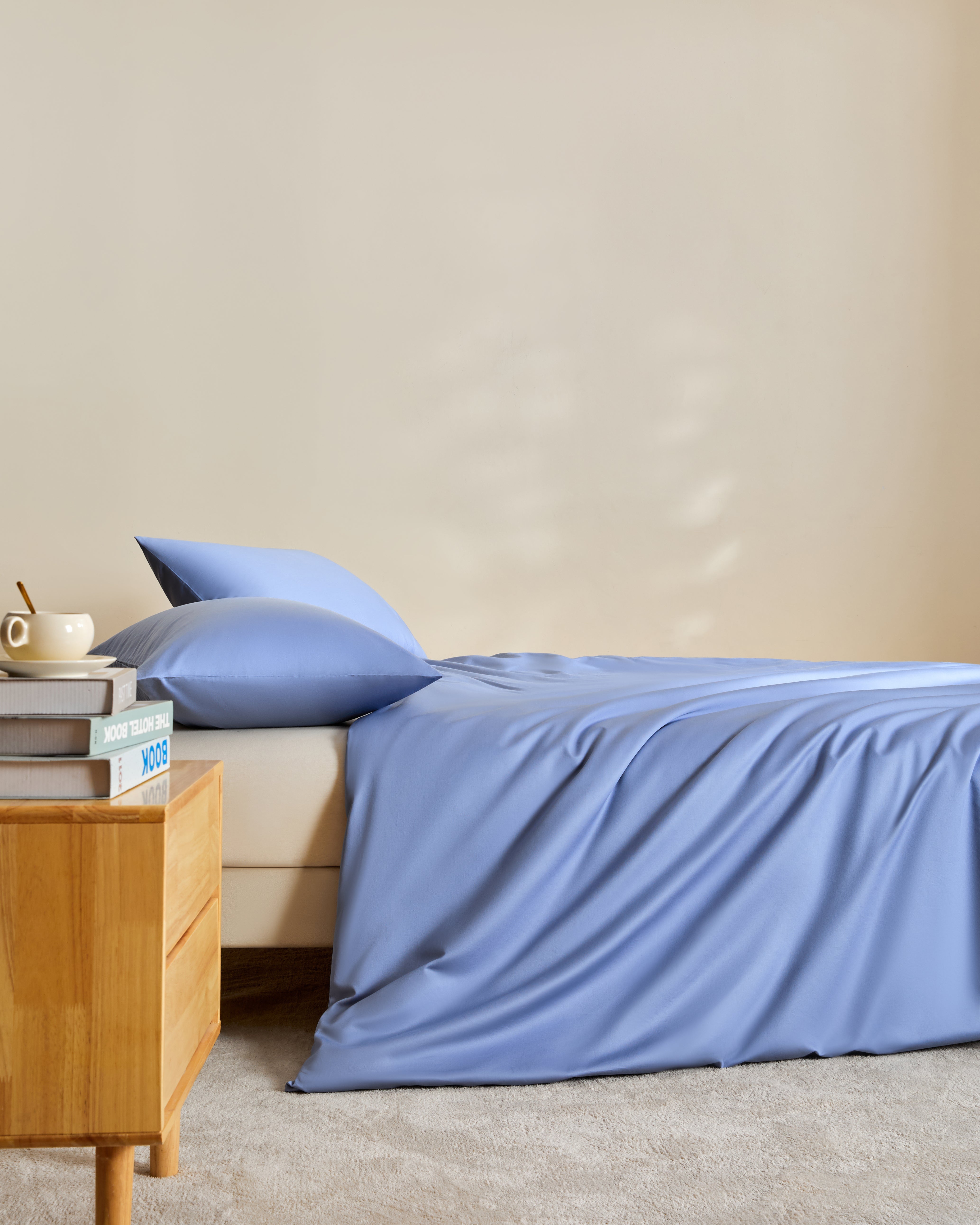 3PC Cotton Duvet Cover Set – King Size