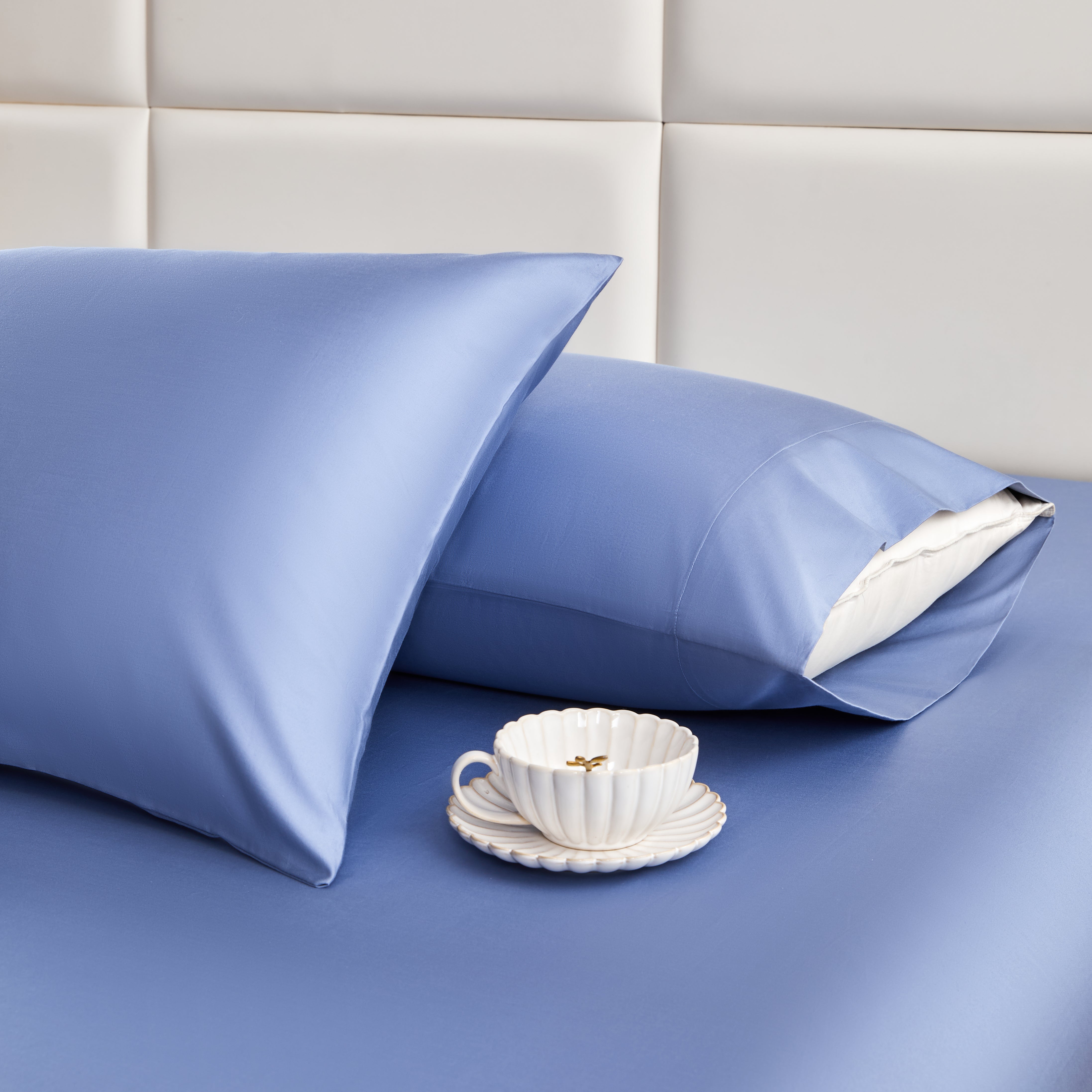 4PC Cotton Bed Sheet Set – Full Size